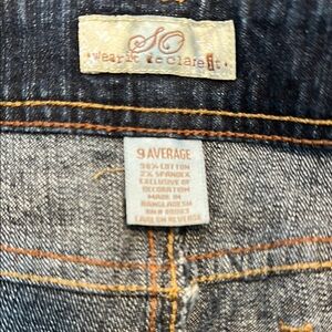 So Wear It Declare It Blue Flare & Wide Leg Jeans